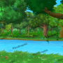 River(Nadi) or Jungle Background (PSD File)