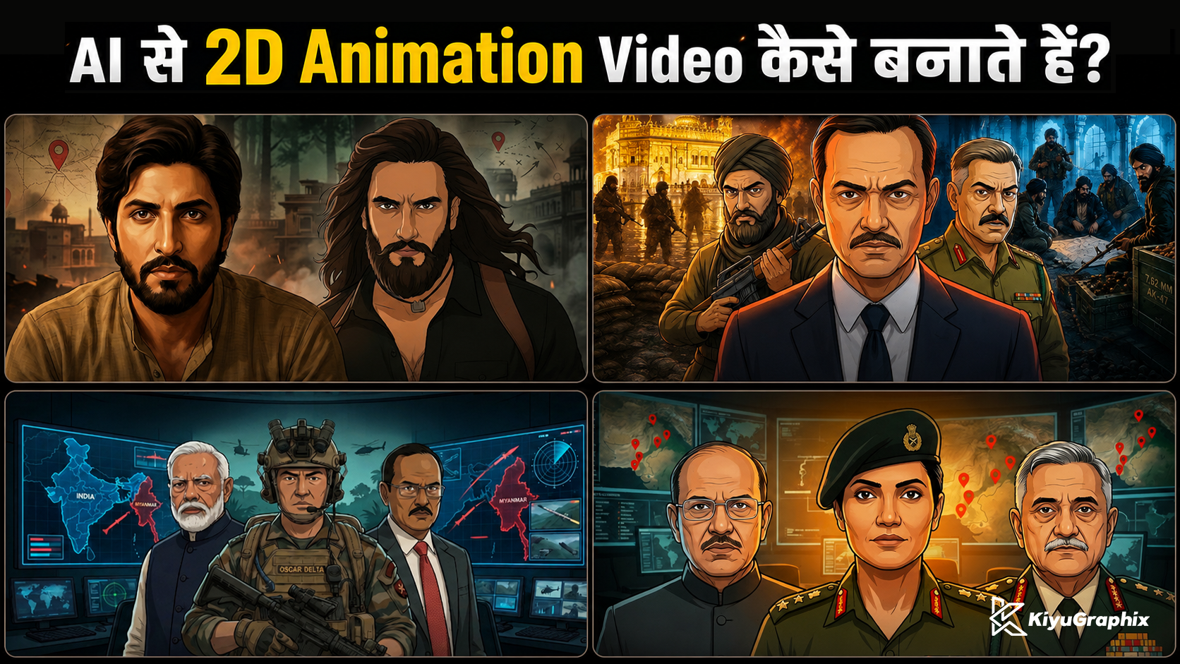 AI 2D Animation Course: Kiyugraphix Method